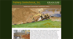 Desktop Screenshot of freiberggeo.com